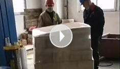 辰力手拉葫蘆自動打包，高效密封