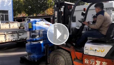 辰力300噸鋼絲繩壓套機(jī)鋁套一車發(fā)貨