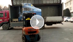 辰力600噸壓套機(jī)，32插套機(jī)發(fā)往上海