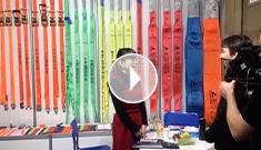  2017年科隆展會(huì)，德國(guó)***電視臺(tái)采訪辰力集團(tuán)展位